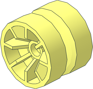 Wheel Rim 14 x 18 with  8 Spokes