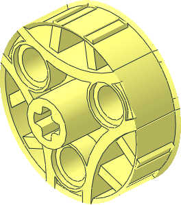 ~Wheel Rim 20 x 30 with 3 Pegholes - Center