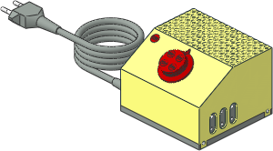 Electric Train 12V Transformer Type 1 (Complete) with Cable