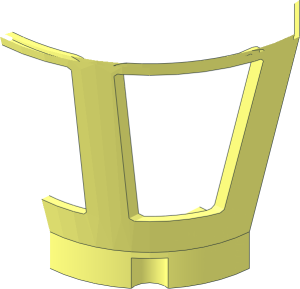 ~Duplo Airport Tower with 3 Windows - Half