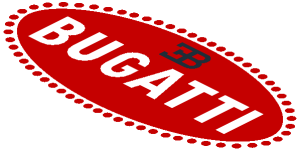 Logo Bugatti with Dots
