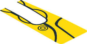 ~Sticker with Porsche 911 GT3 RS Brake Caliper Half