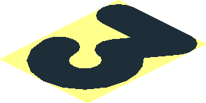 ~Black Number 3 - Round Sans-Serif Font