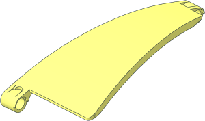 =Technic Panel  5 x 13 Curved #51 Tapered Right