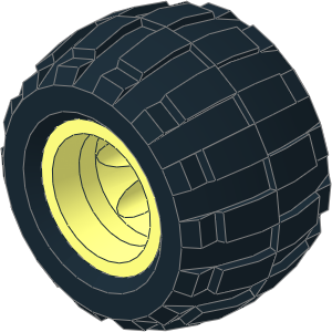 ~Wheel Rim 23 x 22 Off Road with Split Axlehole with Tyre 26/ 36 x 22 Off Road (Obsolete) ~Wheel Rim 23 x 22 Off Road with Split Axlehole with Tyre 26/ 36 x 22 Off Road (Obsolete)