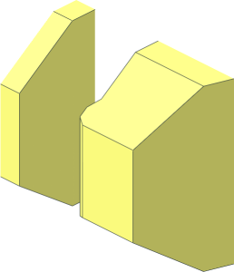 Duplo Truncated Door Hinge Socket