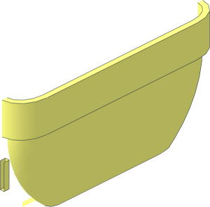 ~Duplo Tipper Box  4 x  4 x  2 - Half