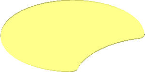 ~Sticker Back 1.8 x 1.8 Round with Right Cutout ~Sticker Back 1.8 x 1.8 Round with Right Cutout