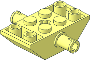 =Slope Brick 45  4 x  2 Double Inverted with Pins