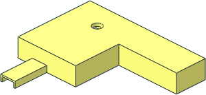 ~Train Track 12V Tapered Point Housing (Obsolete) ~Train Track 12V Tapered Point Housing (Obsolete)