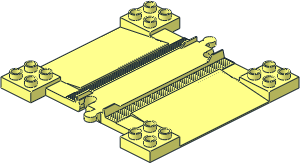 Duplo Train Track Level Crossing Duplo Train Track Level Crossing
