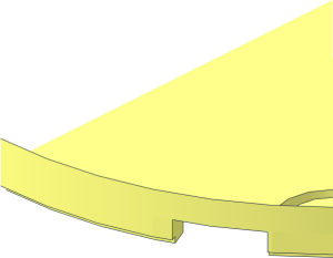 ~Tile  6 x  6 Round - 1/8