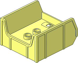 Duplo Small Tipper Bucket Bed with Lip and Cutout