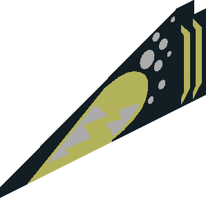 ~Windscreen 10 x  4 x  2.333 with Black Aquashark Pattern - Mouth