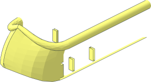 ~Duplo Canoe  2 x  8 - Half