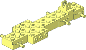 Car Base  4 x 14 x  1 with Tow Ball Socket