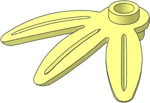 Plant  3 x  3 with  3  Long Leaves