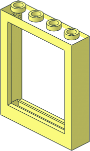 ~Window  1 x  4 x  4 - Common Geometry