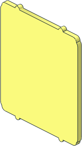 Glass for Window  1 x  4 x  4