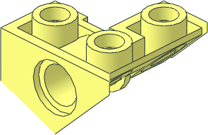 ~Plane Bottom  6 x  8 x  1 with Two Holes - Corner