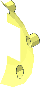 ~Wheel Cover 6 Spoke with Axle Hole - Bolts