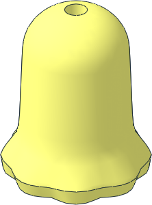 Plant Flower Bell Shaped  1 x  1 x  1.333