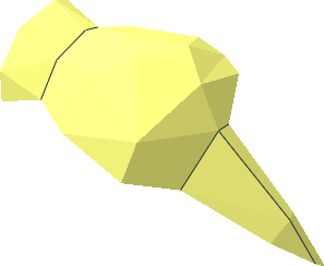 ~Minifig Hair Short with Curls with Bow - Bow