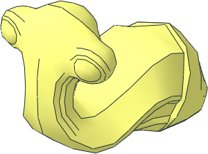 Minifig Head SW Ithorian