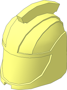 Minifig Helmet SW Senate Commando