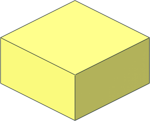 Modulex Tile  2 x  2 with Bottom Stud Modulex Tile  2 x  2 with Bottom Stud