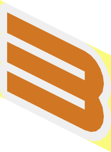 ~Number "3" for Minifig Torso Basketball NBA