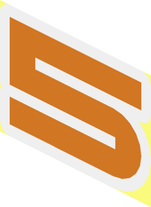 ~Number "5" for Minifig Torso Basketball NBA