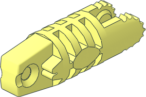 Hinge Arm Locking with Single and Dual Fingers without Hole