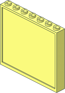 Modulex Window  1 x  7 x  6 Modulex Window  1 x  7 x  6
