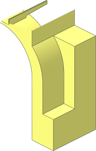 ~Duplo Tunnel Entrance  4 x 10 x  7 - Half