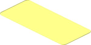 ~Sticker Back  0.8 x  1.8