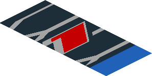 ~Sticker 0.8 x 4.1 with Black Air Vent and ZL1 Logo on Blue Background - Second Face ~Sticker 0.8 x 4.1 with Black Air Vent and ZL1 Logo on Blue Background - Second Face