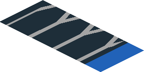 ~Sticker 0.8 x 4.1 with Black Air Vent and ZL1 Logo on Blue Background - Eleventh Face ~Sticker 0.8 x 4.1 with Black Air Vent and ZL1 Logo on Blue Background - Eleventh Face
