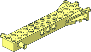 Brick  4 x 12 with 4 Pins and Technic Holes