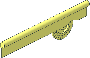 ~Duplo Ladder 7 Rung with Locking Ring - Half