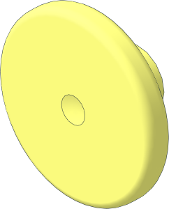 ~Duplo Brickrunner Car Wheel 6.2 x 42 Thin