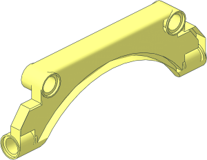 ~Technic Panel  9 x  1 x  3 Mudguard Arched with Straight Top without Patternable Surfaces