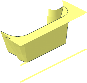 ~Duplo Bathtub Small  3 x  4 x  1.5 - Half