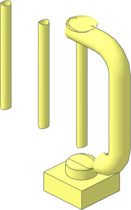 ~Bar  1 x  8 x  3 - Half