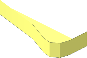 Technic Peg Hole Negative 0.25 Walls and Bottom without Edge