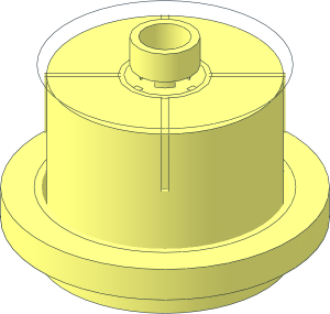 ~Duplo Cake with Stud on Top - without Topside Surfaces
