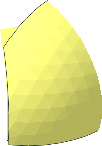 ~Duplo Plant Tree Top / Bush  4 x  4 with  4 Top Studs and Curved Sides - Tenth