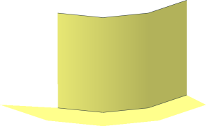 ~Duplo Fence  1 x  6 x  2 Picket - Base Quarter