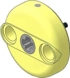 ~Electric Bluetooth Motor Drive Hub with Light Bluish Grey Driver Assembly