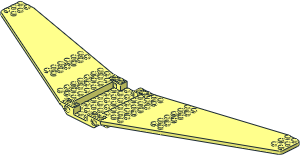 Wing 42 x 12 Airplane with Four Pinholes Wing 42 x 12 Airplane with Four Pinholes